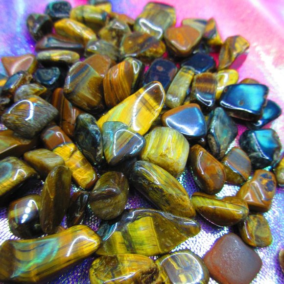 Tiger Eye Tumbled 5 Ounce Grid Set - Picture 6 of 6
